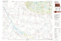 Bottineau North Dakota Historical topographic map, 1:100000 scale, 30 X 60 Minute, Year 1980