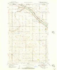 Bowbells NW North Dakota Historical topographic map, 1:24000 scale, 7.5 X 7.5 Minute, Year 1947