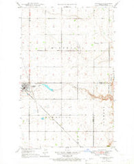 Bowbells North Dakota Historical topographic map, 1:24000 scale, 7.5 X 7.5 Minute, Year 1947