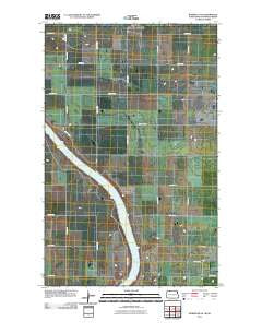 Bowbells NE North Dakota Historical topographic map, 1:24000 scale, 7.5 X 7.5 Minute, Year 2011