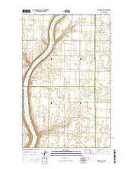Bowbells SE North Dakota Current topographic map, 1:24000 scale, 7.5 X 7.5 Minute, Year 2014