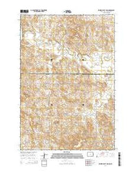 Bowman-Haley Dam North Dakota Current topographic map, 1:24000 scale, 7.5 X 7.5 Minute, Year 2014