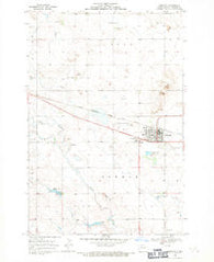 Bowman North Dakota Historical topographic map, 1:24000 scale, 7.5 X 7.5 Minute, Year 1968