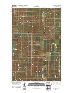 Bull Butte North Dakota Historical topographic map, 1:24000 scale, 7.5 X 7.5 Minute, Year 2011