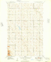 Burlington NW North Dakota Historical topographic map, 1:24000 scale, 7.5 X 7.5 Minute, Year 1949