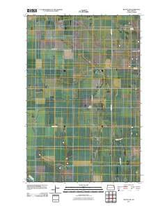 Buxton SW North Dakota Historical topographic map, 1:24000 scale, 7.5 X 7.5 Minute, Year 2011