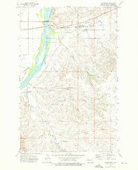 Cartwright North Dakota Historical topographic map, 1:24000 scale, 7.5 X 7.5 Minute, Year 1972