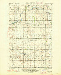 Cathay North Dakota Historical topographic map, 1:62500 scale, 15 X 15 Minute, Year 1948