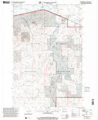 Charbonneau North Dakota Historical topographic map, 1:24000 scale, 7.5 X 7.5 Minute, Year 1997