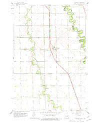 Christine North Dakota Historical topographic map, 1:24000 scale, 7.5 X 7.5 Minute, Year 1959