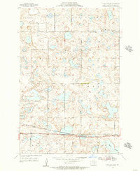 Cleveland NW North Dakota Historical topographic map, 1:24000 scale, 7.5 X 7.5 Minute, Year 1954