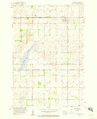 Cogswell North Dakota Historical topographic map, 1:24000 scale, 7.5 X 7.5 Minute, Year 1957