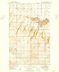 Columbus SE North Dakota Historical topographic map, 1:24000 scale, 7.5 X 7.5 Minute, Year 1949