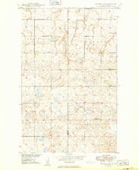 Columbus SW North Dakota Historical topographic map, 1:24000 scale, 7.5 X 7.5 Minute, Year 1949