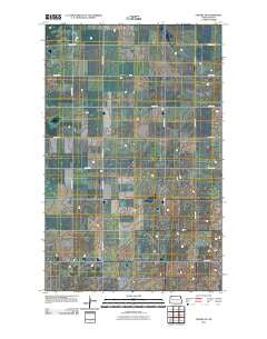 Crosby SE North Dakota Historical topographic map, 1:24000 scale, 7.5 X 7.5 Minute, Year 2011