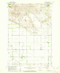De Lamere North Dakota Historical topographic map, 1:24000 scale, 7.5 X 7.5 Minute, Year 1960