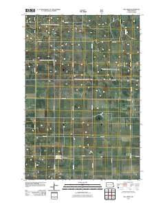 De Lamere North Dakota Historical topographic map, 1:24000 scale, 7.5 X 7.5 Minute, Year 2011
