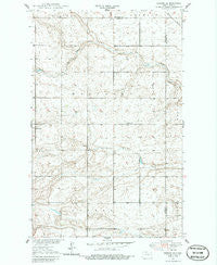 Deering North Dakota Historical topographic map, 1:24000 scale, 7.5 X 7.5 Minute, Year 1949