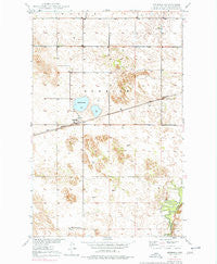 Denbigh North Dakota Historical topographic map, 1:24000 scale, 7.5 X 7.5 Minute, Year 1949