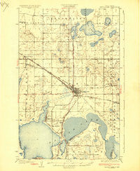 Devils Lake North Dakota Historical topographic map, 1:62500 scale, 15 X 15 Minute, Year 1931