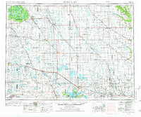 Devils Lake North Dakota Historical topographic map, 1:250000 scale, 1 X 2 Degree, Year 1953