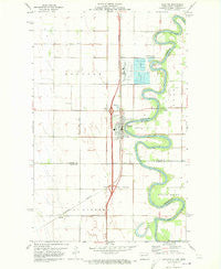 Drayton North Dakota Historical topographic map, 1:24000 scale, 7.5 X 7.5 Minute, Year 1971