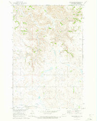 Dunn Center NW North Dakota Historical topographic map, 1:24000 scale, 7.5 X 7.5 Minute, Year 1970
