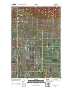 Dunn Center NE North Dakota Historical topographic map, 1:24000 scale, 7.5 X 7.5 Minute, Year 2011