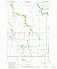 Dwight North Dakota Historical topographic map, 1:24000 scale, 7.5 X 7.5 Minute, Year 1964