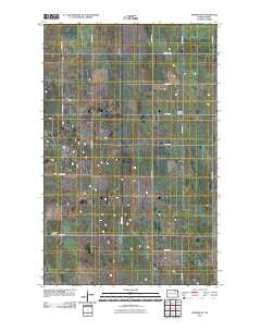 Edmore NE North Dakota Historical topographic map, 1:24000 scale, 7.5 X 7.5 Minute, Year 2011