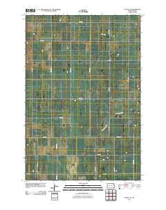 Elliott SE North Dakota Historical topographic map, 1:24000 scale, 7.5 X 7.5 Minute, Year 2011