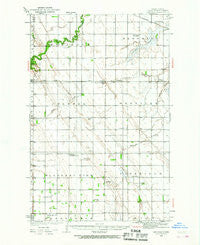 Emerado North Dakota Historical topographic map, 1:62500 scale, 15 X 15 Minute, Year 1934