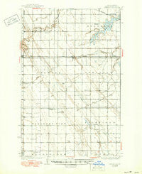 Emerado North Dakota Historical topographic map, 1:62500 scale, 15 X 15 Minute, Year 1936