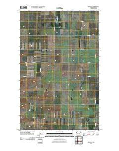 Epping NE North Dakota Historical topographic map, 1:24000 scale, 7.5 X 7.5 Minute, Year 2011