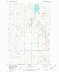 Epworth NW North Dakota Historical topographic map, 1:24000 scale, 7.5 X 7.5 Minute, Year 1981