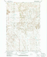 Fairfield North Dakota Historical topographic map, 1:24000 scale, 7.5 X 7.5 Minute, Year 1963