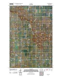 Fallon North Dakota Historical topographic map, 1:24000 scale, 7.5 X 7.5 Minute, Year 2011