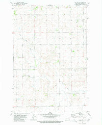 Fallon NE North Dakota Historical topographic map, 1:24000 scale, 7.5 X 7.5 Minute, Year 1980