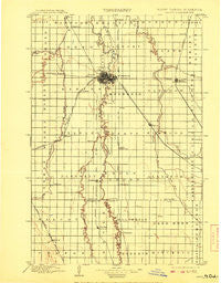 Fargo North Dakota Historical topographic map, 1:125000 scale, 30 X 30 Minute, Year 1897