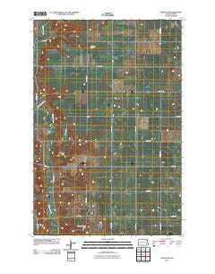 Fingal SW North Dakota Historical topographic map, 1:24000 scale, 7.5 X 7.5 Minute, Year 2011