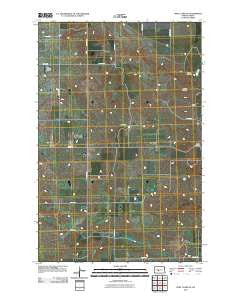 Fort Clark NE North Dakota Historical topographic map, 1:24000 scale, 7.5 X 7.5 Minute, Year 2011