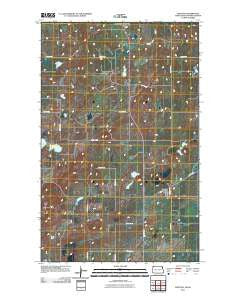 Fortuna North Dakota Historical topographic map, 1:24000 scale, 7.5 X 7.5 Minute, Year 2011