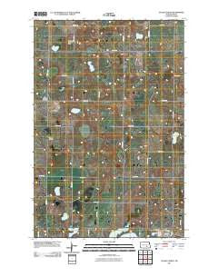 Gackle North North Dakota Historical topographic map, 1:24000 scale, 7.5 X 7.5 Minute, Year 2011