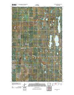 Golden Lake North Dakota Historical topographic map, 1:24000 scale, 7.5 X 7.5 Minute, Year 2011