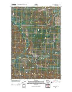 Golden Valley North Dakota Historical topographic map, 1:24000 scale, 7.5 X 7.5 Minute, Year 2011