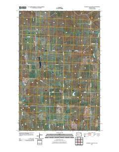 Golden Valley NE North Dakota Historical topographic map, 1:24000 scale, 7.5 X 7.5 Minute, Year 2011
