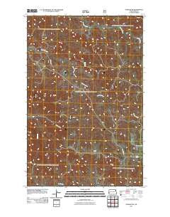 Gorham NW North Dakota Historical topographic map, 1:24000 scale, 7.5 X 7.5 Minute, Year 2011