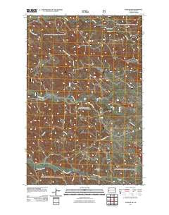 Gorham SW North Dakota Historical topographic map, 1:24000 scale, 7.5 X 7.5 Minute, Year 2011