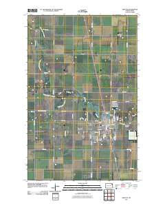 Grafton North Dakota Historical topographic map, 1:24000 scale, 7.5 X 7.5 Minute, Year 2011