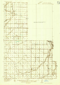 Grand Forks North Dakota Historical topographic map, 1:48000 scale, 15 X 15 Minute, Year 1934